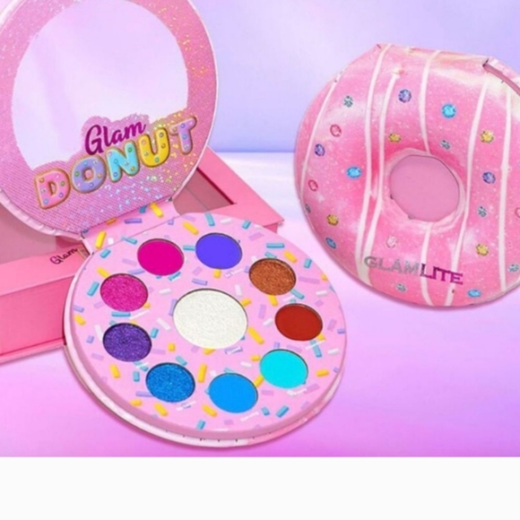 NEW Glamlite Glam Donut Eyeshadow Palette NIB NEW IN BOX - Picture 2 of 6